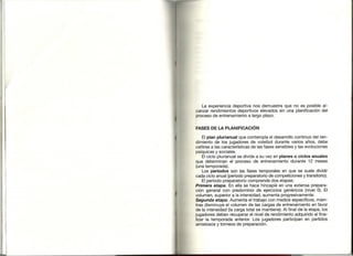 Preparacion del voleibol I