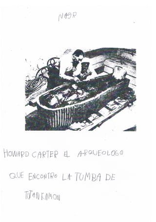 Libro del proyecto sobre el Antiguo Egipto