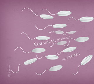 6ªestrofa»
Esas galas, ¡oh Patria!,
esas flores
62
 