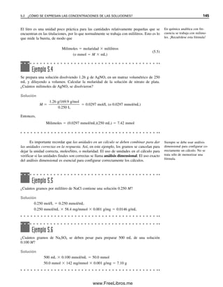 138 CAPÍTULO 4 BUENAS PRÁCTICAS DE LABORATORIO: CERTEZA DE CALIDAD DE LAS MEDICIONES
9. ¿Cuál es el factor de respuesta?
10. ¿Cuáles son las maneras de evaluar la linealidad de una calibración?
11. ¿Cuáles son los principales modos de evaluar la exactitud de un método?
12. ¿Cuántas mediciones se deben hacer para obtener una validación estadística razona-
ble?
13. Distinguir entre repetibilidad, consistencia y reproducibilidad de un método.
14. ¿Cuáles son los requisitos principales para la validación de registros electrónicos y
firmas electrónicas?
CERTEZA DE CALIDAD
15. ¿Qué es certeza de calidad? ¿Y el control de calidad?
16. ¿Cuáles son algunos de los procedimientos típicos de control de calidad?
17. ¿Qué es una calificación z?
18. ¿Qué es la acreditación de laboratorios?
Problemas
VALIDACIÓN
19. Preparar una curva de calibración para las mediciones de etanol en sangre por croma-
tografía de gases. El área de picos registrada como función de la concentración es:
Concentración, % (peso/vol) Área de picos (unidades arbitrarias)
0 0.0
0.020 43
0.040 80
0.080 155
0.120 253
0.160 302
0.200 425
Graficar la curva de calibración usando Excel y determinar la línea de mínimos cua-
drados indicando la intersección con el eje y y la pendiente. Calcular el factor de
respuesta y la pendiente de la gráfica contra concentración. ¿Qué porcentaje del fac-
tor de respuesta promedio es el cambio de RF en el intervalo de calibración?
20. Calcular la variación entre laboratorios con desviación estándar relativa de 16%
anotada para niveles de pesticida de 1 ppm en el recuadro “Verificación de realidad
en la variabilidad entre laboratorios”. Realizar el cálculo usando ambas fórmulas
dadas. Colocar cada fórmula en una celda de la hoja de cálculo de Excel para realizar
los cálculos.
CERTEZA DE CALIDAD
21. Se participa en un estudio de colaboración para medir plomo en hojas. Se entrega a los
laboratorios participantes un material homogéneo de referencia estándar de hojas tritu-
radas, certificado con un contenido de 10.3 ⫾ 0.5 ppm de plomo. Se analiza la muestra
usando digestión ácida y espectrometría de absorción atómica. El informe es 9.8 ⫾ 0.3
ppm para siete alícuotas analizadas. ¿Cuál es el valor z para el laboratorio?
04Christian(124-140).indd 138
04Christian(124-140).indd 138 9/12/08 13:45:34
9/12/08 13:45:34
www.FreeLibros.me
 