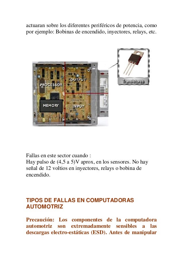 Manual Reparacion De Ecu Automotriz Pdf