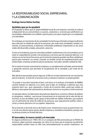 Libro responsabilida social empresarial visiones complenetarias