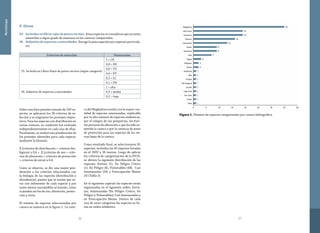 3736
Metodología
Sobre una lista preseleccionada de 250 es-
pecies, se aplicaron los 26 criterios de se-
lección y se asignaron los puntajes respec-
tivos. Para las especies con distribución en
varias cuencas, su condición fué evaluada
independientemente en cada una de ellas.
Finalmente, se realizó una ponderación de
los puntajes obtenidos para cada especie,
mediante la fórmula:
Σ (criterios de distribución + criterios bio-
lógicos) x 0,6 + Σ (criterios de uso + crite-
rios de alteración + criterios de protección
+ criterios de otros) x 0,4.
Como se observa, se dio una mayor pon-
deración a los criterios relacionados con
la biología de las especies (distribución y
abundancia), puesto que se asume que es-
tos son inherentes de cada especie y por
tanto menos susceptibles al manejo, como
si pueden ser los de uso, alteración, protec-
ción y otros.
El número de especies seleccionadas por
cuenca se muestra en la figura 1. La cuen-
Criterios de selección Puntuación
25. Incluída en Libros Rojos de países vecinos (según categoría)
1 = CR
0,8 = EN
0,6 = VU
0,4 = NT
0,2 = LC
0,1 = DD
26. Subjetivo de expertos y autoridades
1 = alta
0,5 = media
0,2 = baja
ca del Magdalena resulta con la mayor can-
tidad de especies amenazadas, explicable
por su alto número de especies endémicas,
por el colapso de sus pesquerías, los fuer-
tes procesos de alteración a que ha sido so-
metida la cuenca y por la carencia de áreas
de protección para las especies de las tie-
rras bajas de la cuenca.
Como resultado final, se seleccionaron 81
especies, incluidas las 45 especies listadas
en el 2002 y 36 nuevas. Luego de aplicar
los criterios de categorización de la IUCN,
se obtuvo la siguiente distribución de las
especies: Estinta (1), En Peligro Crítico
(1), En Peligro (4), Vulnerables (48), Casi
Amenazadas (24) y Preocupación Menor
(3) (Tabla 3).
En el siguiente capítulo las especies están
organizadas en el siguiente orden: Extin-
tas; Amenazadas (En Peligro Crítico, En
Peligro y Vulnerables); Casi Amenazadas y
en Preocupación Menor. Dentro de cada
una de estas categorías las especies se lis-
tan en orden alfabético.
Figura 1. Número de especies categorizadas por cuenca hidrográfica.
F. Otros
25.	 Incluidas en libros rojos de paises vecinos. Estas especies se consideran que ya están
sometidas a algun grado de amenaza en las cuencas compartidas.
26.	 Subjetivo de expertos o autoridades. Recoge la preocupación por especies particula-
res.
 