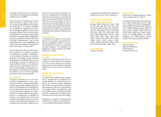 159158
Vulnerable
sostenibles sobrepasados para esta espe-
cie, muestran un alto grado de sobrepesca
(Valderrama et al. 1993b).
Otro factor aún no evaluado pero con una
fuerte incidencia negativa sobre esta y
otras especies dependientes de los planos
de inundación, es la práctica extendida
por los ganaderos y agricultores de dese-
car las ciénagas mediante la construcción
de canales y diques. De esta manera se han
transformado en pastizales importantes
humedales, restando hábitats disponibles
a los peces. Igualmente la fuerte alteración
de habitat y deforestación a que ha sido
somentida toda la cuenca Magdalena, ha
repercutido en el colapso de las pesquerías
de la cuenca (Galvis y Mojica 2007).
Ante la situación de deterioro de la pesca
del bocachico se ha tratado de recuperar
sus poblaciones mediante repoblamien-
tos con alevines obtenidos en estaciones
piscícolas. Sin embargo, ha sido usual que
los programas de repoblamiento carezcan
de programas estrictos de regulación de
la pesca: liberar alevinos y no controlar la
pesca, parece un contrasentido tanto eco-
nómico como biológico. Esta práctica con-
lleva además a un empobrecimiento gené-
tico debido a que los alevinos repoblados
provienen de muy pocos parentales.
Cuenca del Sinú
El proyecto hidroeléctrico de Urrá inte-
rrumpió completamente la ruta migra-
toria del bocachico, dejando poblaciones
aisladas aguas arriba y abajo del frente de
presa. Los resultados de los repoblamien-
tos han sido satifactorios en el embalse de
Urrá, en donde se ha logrado una recupe-
ración de las poblaciones de esta especie,
gracias a su combinación con medidas de
manejo y de regulación de la pesca. Sin
embargo, aguas abajo de la presa se ha de-
tectado un empobrecimento genético de
las poblaciones naturales, y además con la
presencia de varios linajes exógenos, pro-
ducto de repoblamientos efectuados con
individuos provenientes de parentales de
otras cuencas del país (Burbano y Usaquén
2003). La pesca de esta especie en las cié-
nagas de la cuenca baja del Sinú se concen-
tra en la extracción de individuos jóvenes,
con una reducción progresiva en la bioma-
sa desovante, que indican altos niveles de
sobreexplotación pesquera (Valderrama et
al. 2011c).
Cuenca del Atrato
La situación de la especie en esta cuenca
parece no ser tan grave como para las an-
teriores, posiblemente debido a una me-
nor alteración de la cuenca y a una menor
actividad pesquera, con indicadores de
explotación cercanos al optimo sostenible
(Barreto et al. 2009).
Medidas de conservación
tomadas
A través de la Resolución 25 de 1971 se
estableció la talla mínima del bocachico
en 25 cm LE en la cuenca de los ríos Mag-
dalena y Cauca. Esta medida fue adoptada
también para la cuenca de los ríos Atrato
y Sinú.
Medidas de conservación
propuestas
Se requiere del establecimiento, regula-
ción y cumplimiento de programas de
manejo pesquero. Es urgente que se pro-
híba el uso de artes de pesca altamente
destructivos como el trasmallo y prácticas
como zangarreo, bolicheo y taponamiento
de ciénagas durante las migraciones. Así
como también que se establezcan medidas
efectivas de protección de hábitat, espe-
cialmente evitar la desecación de ciénagas.
Finalmente, se requieren investigaciones
científicas de la especie, encaminadas ha-
cia los estudios poblacionales, reproducti-
vos, genéticos, migratorios y de evaluación
y seguimiento de los “stocks” pesqueros.
Colecciones con registros
confirmados de la especie
Sintipos NMW 56624-32. Otras: CIUA
75, 101, 228, 306, 453, 832, 956, 1152,
1374, 1650; IAvH-P 3465, 4721, 6488-92,
7129-31, 8544-8548; CZUT-IC 833, 869,
959, 1501, 1503, 1727, 2402, 2465, 2503,
2523, 2760, 2883; ICN 66, 239, 351, 1324,
3750, 1700, 1460, 1845, 2034, 2663,
2667, 11090, 11405, 11549, 11745, 13556,
14206, 15056, 16063, 16124, 16319,
16733, 16084; IMCN 105; MPUJ 4198,
4212, 4230, 4840, 4891, 4906, 5166.
Localidad tipo
Ciénaga, Colombia.
Comentarios
Información biológico-pesquera actuali-
zada en Valderrama et al. (2011c).
Información adicional en Dahl (1963), Ra-
mos (1963), Solano-Macea (1973, 1974),
en los trabajos del Proyecto INDERENA /
FAO Granados y Escobar (1977), Kapestky
et al. (1977), Arboleda (1980), Salazar y
Arjona (1981), Cordero (1982), De Fex-De
Santis (1982), Valderrama (1992) y Valde-
rrama et al. (1993b), Bernal et al. (1994),
Rodríguez et al. (1995), Blanco y Franco
(1996), Cala y Román-Valencia (1999).
Autores de la ficha
José Iván Mojica,
Mauricio Valderrama,
Carlos Barreto y
Ricardo Álvarez-León
ProchilodusmagdalenaeSteindachner1878
 