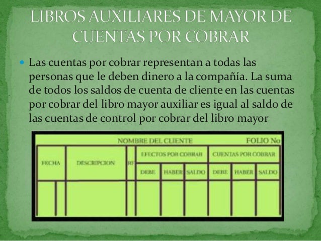 Libros auxiliares