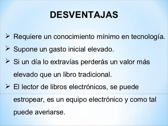 Libros electronicos