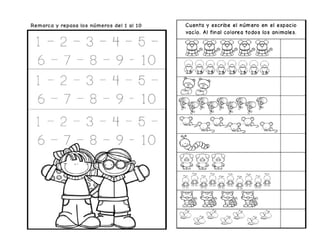 libro silabas palabras oraciones números