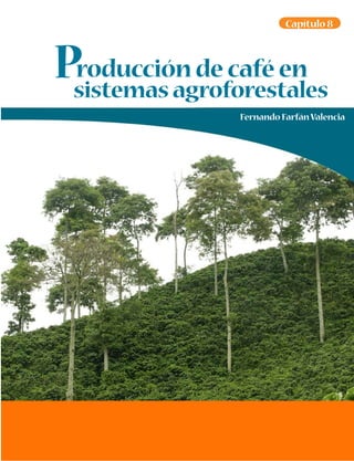 Capítulo 8 - Producción de café en
sistemas agroforestales
161
roduccióndecaféenP
Capítulo8
sistemasagroforestales
FernandoFarfánValencia
 