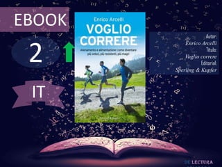 2
EBOOK
Autor:
Enrico Arcelli
Título:
Voglio correre
Editorial:
Sperling & Kupfer
De lectura
IT
 