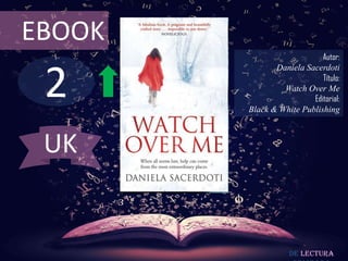 2
EBOOK
Autor:
Daniela Sacerdoti
Título:
Watch Over Me
Editorial:
Black & White Publishing
De lectura
UK
 