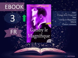 3
EBOOK
Autor:
Francis Scott Fitzgerald
Título:
Gatsby le Magnifique
Editorial:
Culture commune
De lectura
FR
 