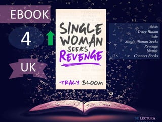 4
EBOOK
Autor:
Tracy Bloom
Título:
Single Woman Seeks
Revenge
Editorial:
Connect Books
De lectura
UK
 