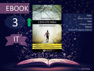 3
EBOOK
Autor:
Remo Guerrini
Título:
L'estate nera
Editorial:
Newton Compton Editori
De lectura
IT
 