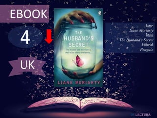 4
EBOOK
Autor:
Liane Moriarty
Título:
The Husband's Secret
Editorial:
Penguin
De lectura
UK
 