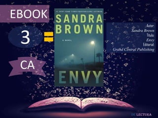 EBOOK

3

Autor:
Sandra Brown
Título:
Envy
Editorial:
Grand Central Publishing

CA

De lectura

 