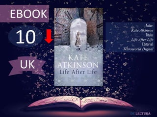 EBOOK

10

Autor:
Kate Atkinson
Título:
Life After Life
Editorial:
Transworld Digital

UK

De lectura

 