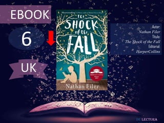 EBOOK

6

Autor:
Nathan Filer
Título:
The Shock of the Fall
Editorial:
HarperCollins

UK

De lectura

 