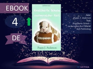 EBOOK

4

Autor:
Poppy J. Anderson
Título:
Knallharte Schale zuckersüßer Kerl Editorial:
Self-Publishing

DE

De lectura

 