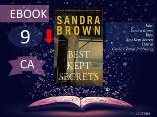 EBOOK

9

Autor:
Sandra Brown
Título:
Best Kept Secrets
Editorial:
Grand Central Publishing

CA

De lectura

 
