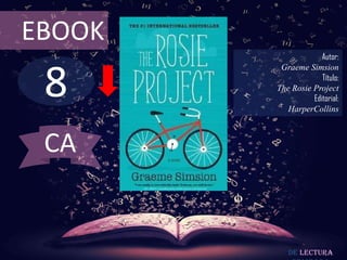 EBOOK

8

Autor:
Graeme Simsion
Título:
The Rosie Project
Editorial:
HarperCollins

CA

De lectura

 
