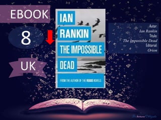 8
EBOOK
Autor:
Ian Rankin
Título:
The Impossible Dead
Editorial:
Orion
De lectura Obligada
UK
 