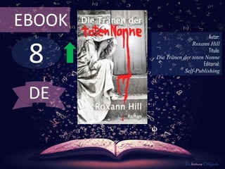 8
EBOOK
Autor:
Roxann Hill
Título:
Die Tränen der toten Nonne
Editorial:
Self-Publishing
De lectura Obligada
DE
 