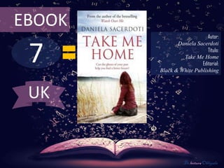 7
EBOOK
Autor:
Daniela Sacerdoti
Título:
Take Me Home
Editorial:
Black & White Publishing
De lectura Obligada
UK
 