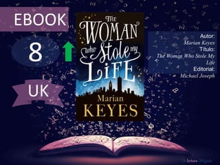8
EBOOK
Autor:
Marian Keyes
Título:
The Woman Who Stole My
Life
Editorial:
Michael Joseph
De lectura Obligada
UK
 