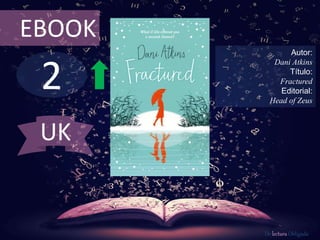 2
EBOOK
Autor:
Dani Atkins
Título:
Fractured
Editorial:
Head of Zeus
De lectura Obligada
UK
 