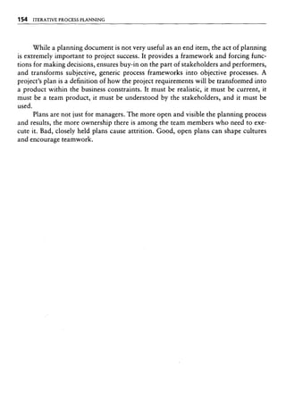 Libro software project management