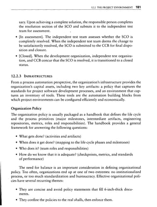 Libro software project management