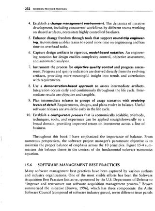 Libro software project management