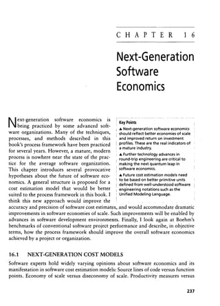 Libro software project management