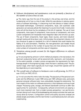 Libro software project management