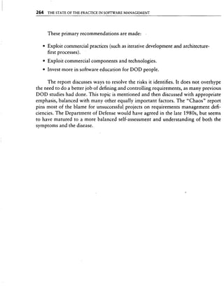 Libro software project management