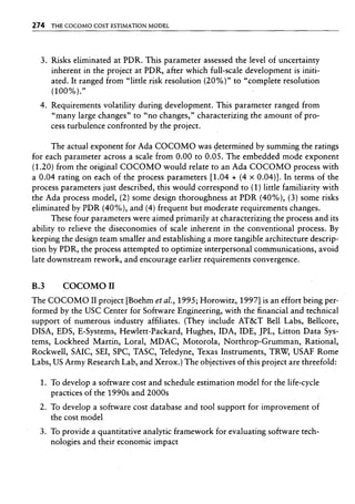 Libro software project management
