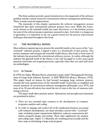 Libro software project management