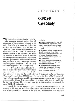 Libro software project management