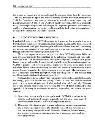 Libro software project management