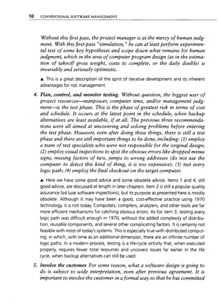 Libro software project management