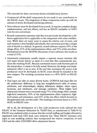 Libro software project management