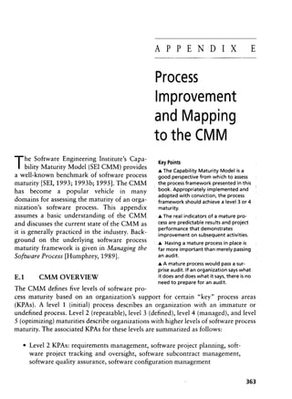 Libro software project management