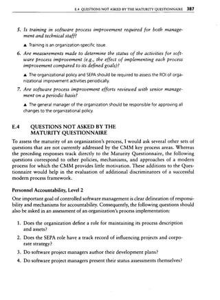 Libro software project management