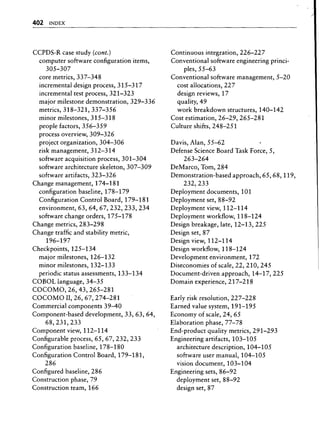 Libro software project management