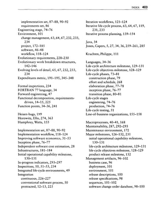 Libro software project management