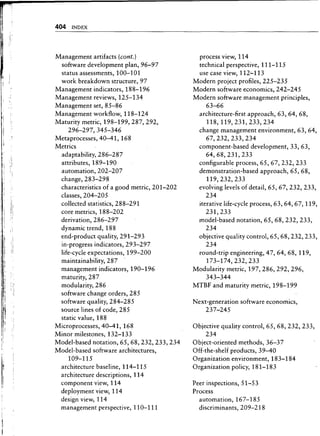 Libro software project management