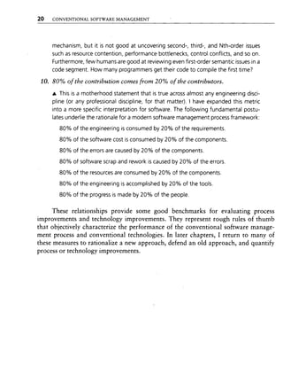 Libro software project management