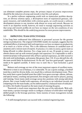 Libro software project management