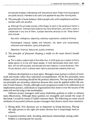 Libro software project management