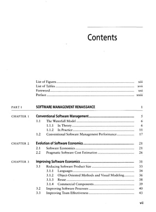 Libro software project management